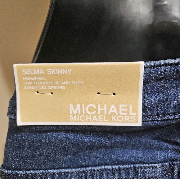 NEW Michael Kors Selma Skinny Jeans 14 - Picture 7 of 13